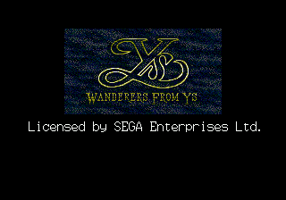   YS III - WANDERERS FROM YS